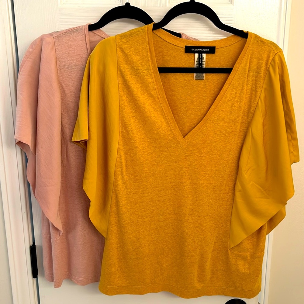 Two Like New BCBGMAXAZRIA Tops